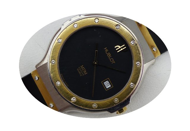 Hublot MDM - Classic Quarz Lady - Stahl-...