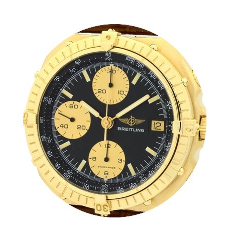 Breitling Chronomat 18k Yellow Gold 39mm...