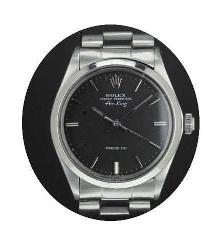 Rolex Air King 5500 black dial...