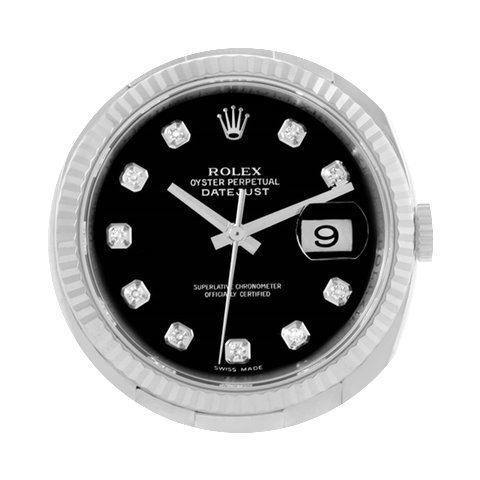 Rolex Datejust Mens Steel 18k White Gold...