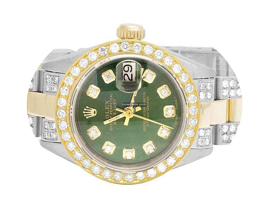 Rolex Ladies Rolex Datejust Two Tone 18K...