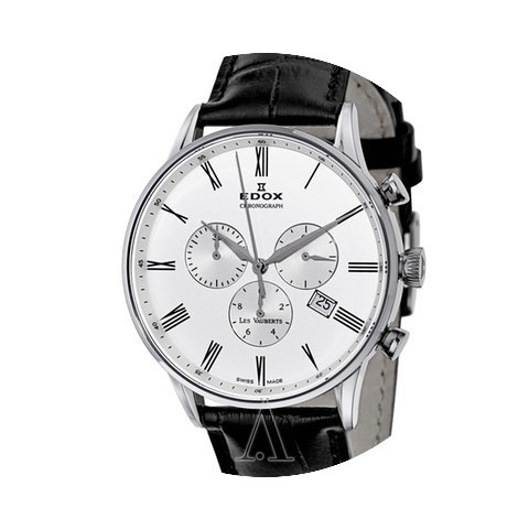 Edox Men's Les Vauberts Chronograph Watc...