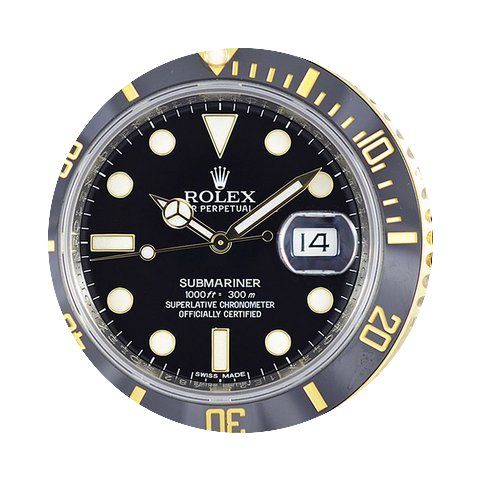 Rolex Submariner Steel&Gold Black Di...