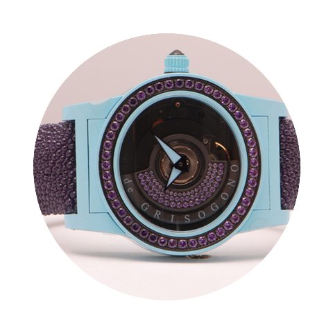 De Grisogono Tondo By Night Turquoise...
