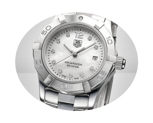 TAG Heuer Aquaracer Diamanten Damenuhr W...