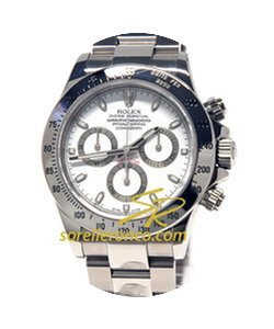 Rolex Daytona white steel...