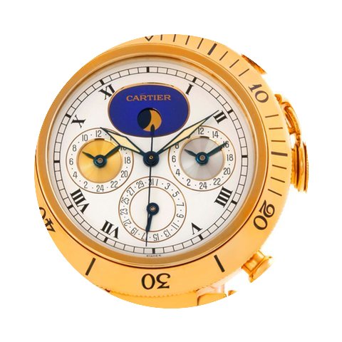 Cartier Pasha Three Time Zone Moonphase ...