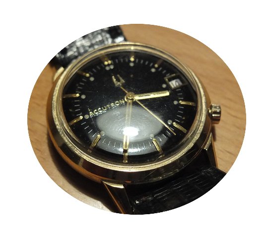 Bulova Accutron 218 M9 G/f 14K...