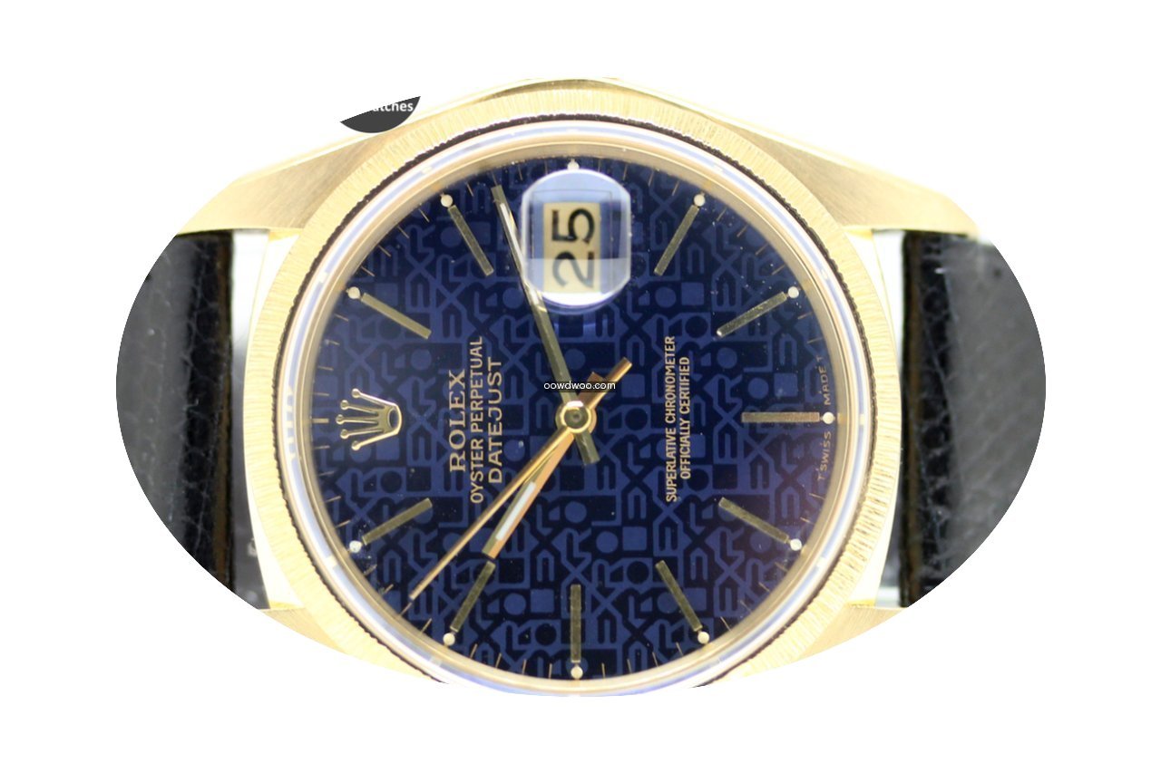 Rolex Datejust Gold...