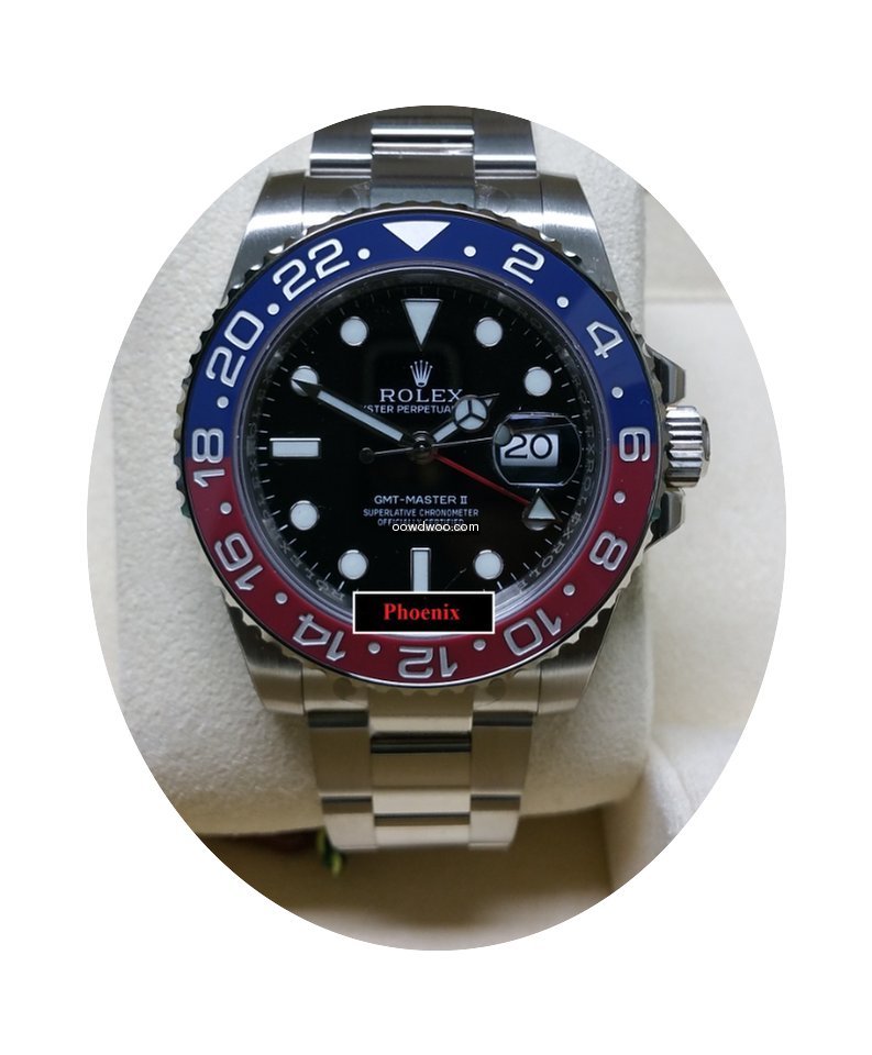 Rolex GMT Master II White Gold 116719 BL...