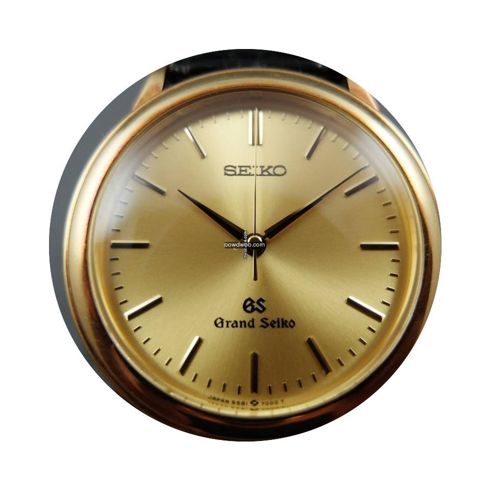 Seiko Grand Seiko Gold 18kt 9581-7000...