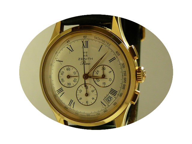Zenith Prime El Primero YG plated Cal 42...