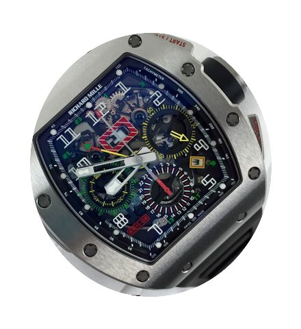 Richard Mille Titanium GMT Flyback Chron...