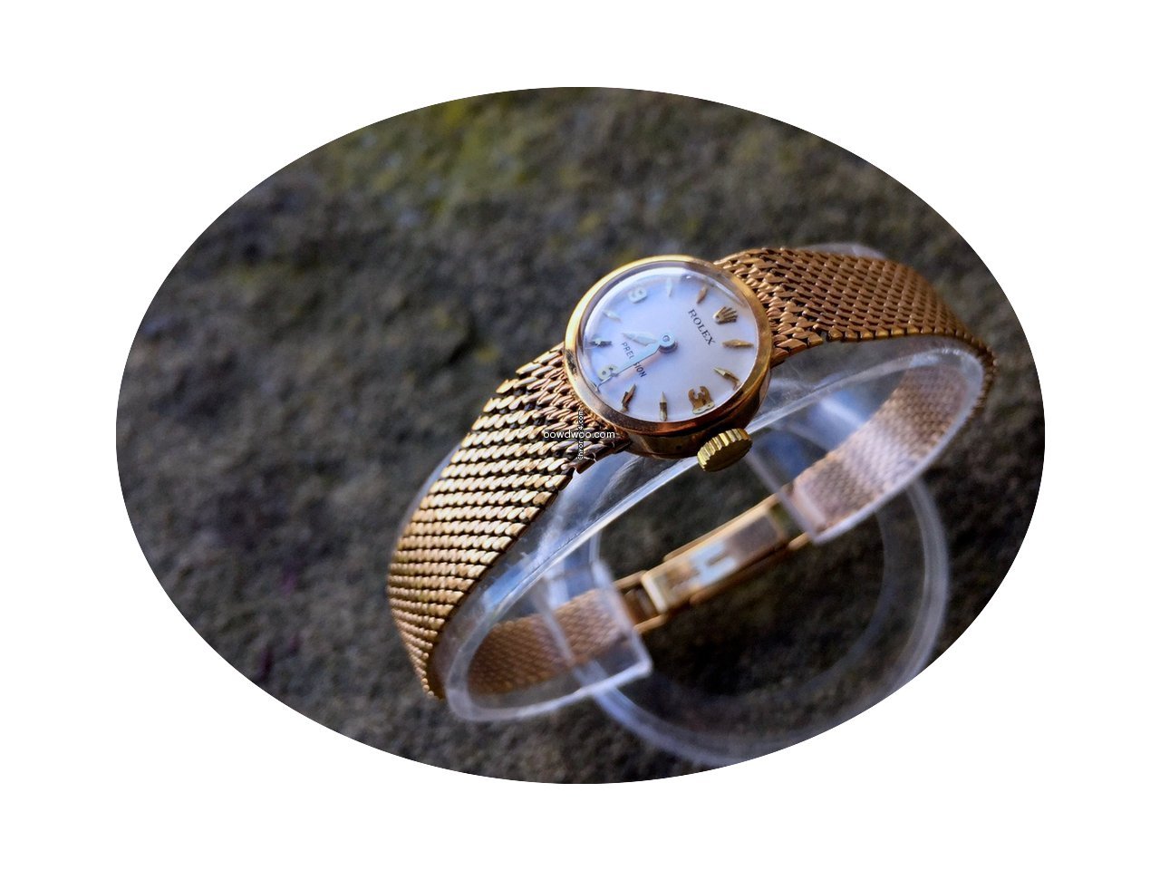 Rolex 1960's Vintage Ladies 9ct Gold Pre...