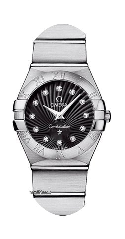 Omega Constellation Brushed 24mm Ladies ...