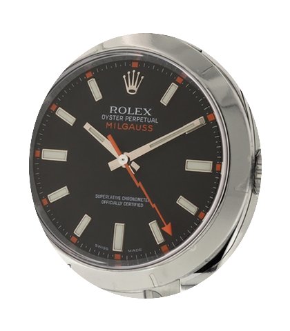 Rolex Milgauss Stainless Steel Black Dia...