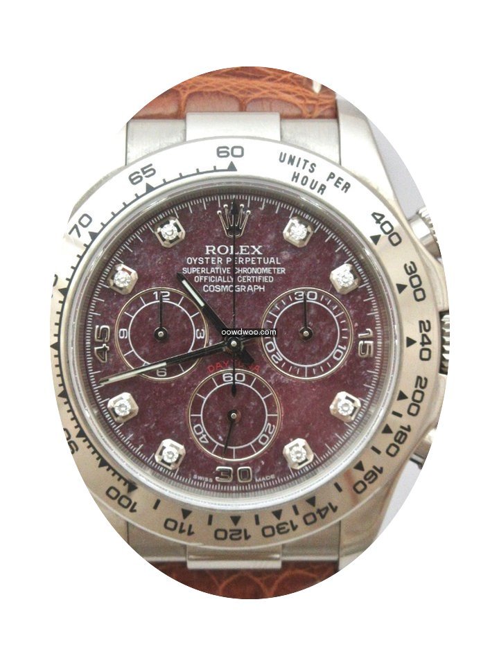 Rolex Cosmograph Daytona Grossularia Rub...