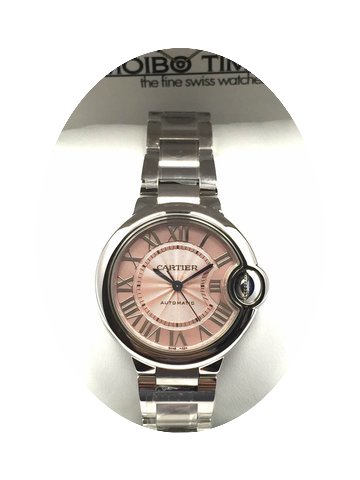 Cartier W6920100 Stainless Steel Ballon ...