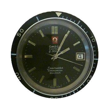 Omega vintage seamaster f 300 full steel...