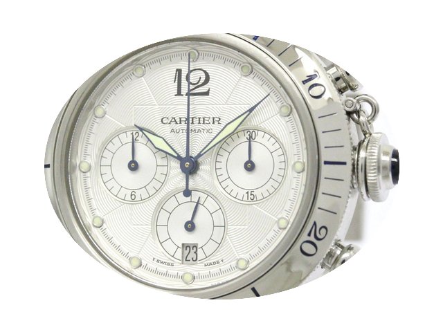 Cartier Pasha Chronograph Steel Automati...
