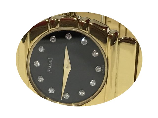 Piaget Polo 18K Solid Gold Diamonds...