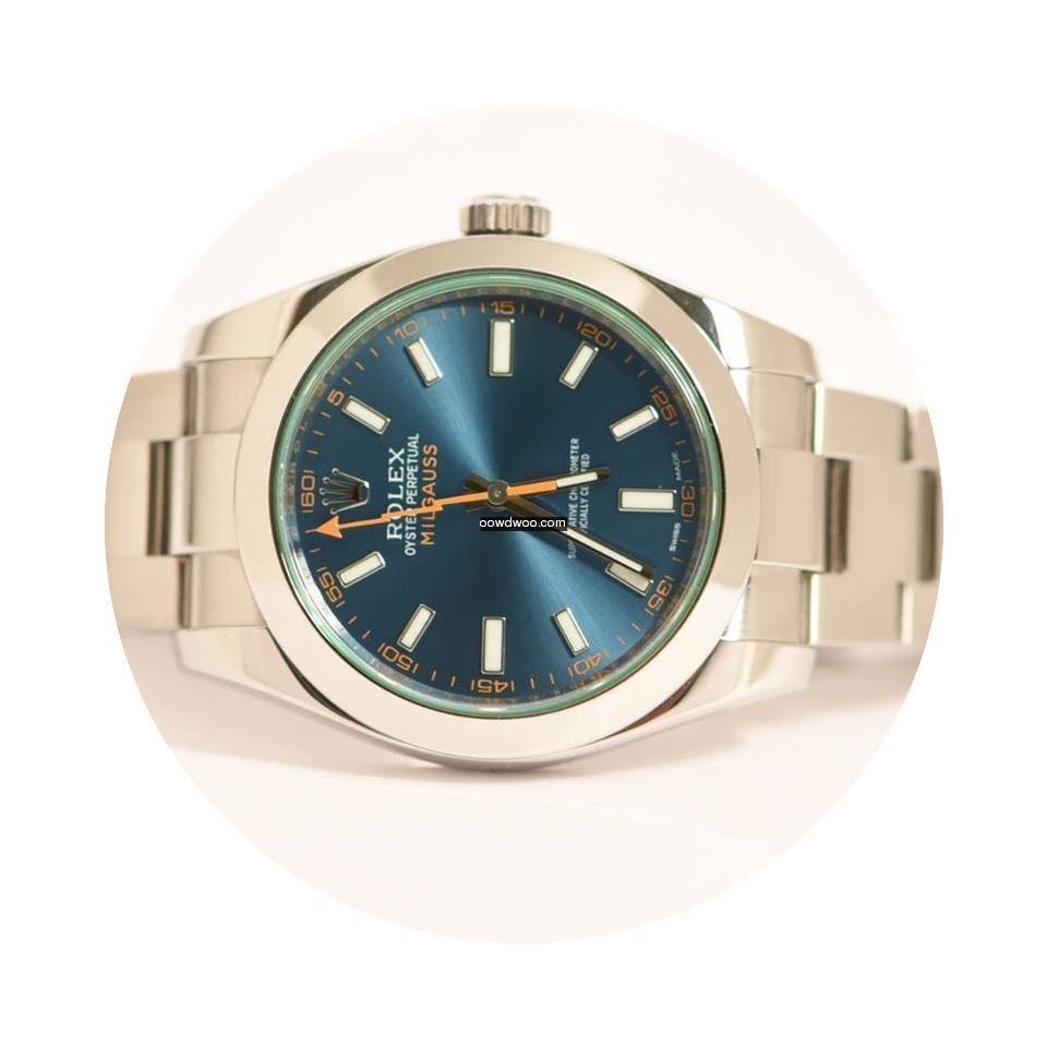 Rolex Milgauss Blue 116400GV...