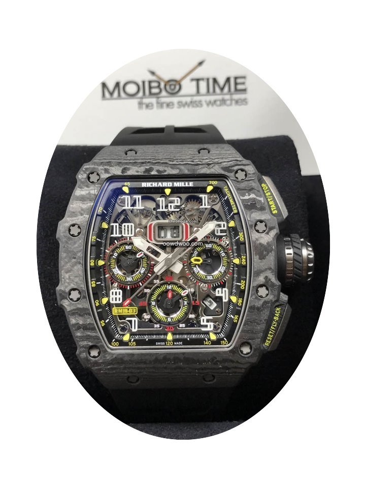 Richard Mille RM11-03 Black Carbon TPT N...
