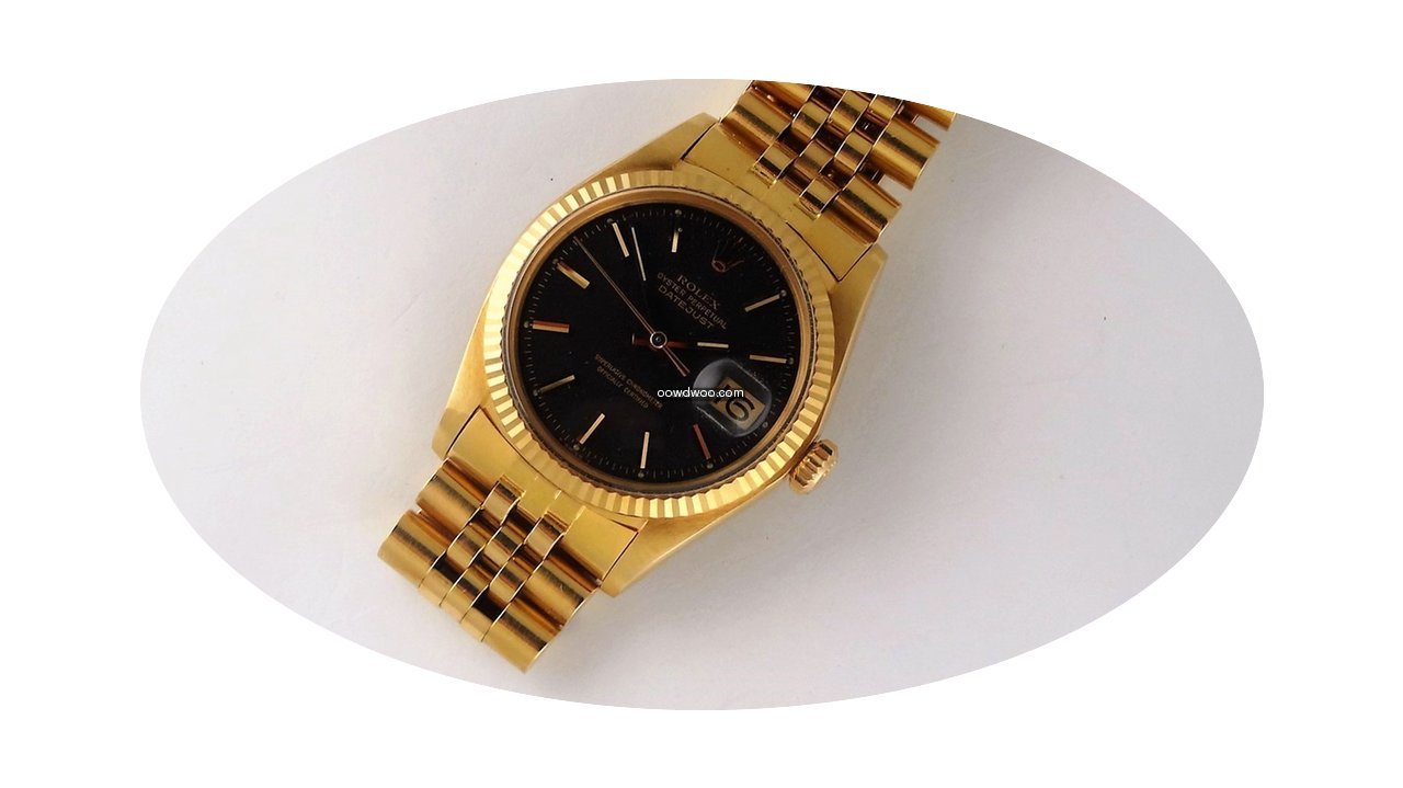 Rolex 1601 Datejust Pink Gold, Pik Gold ...