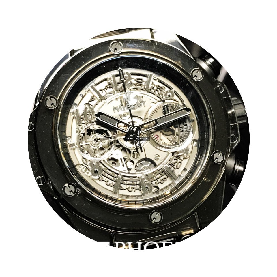 Hublot Unico Black Sapphire...