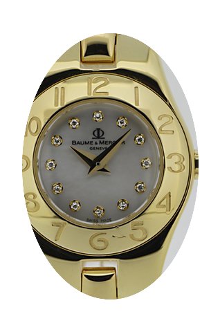 Baume & Mercier Linea 18k Gelbgold...