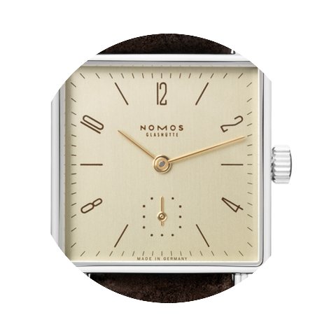 Nomos Tetra 27 Karat Handaufzug Uhr 472...
