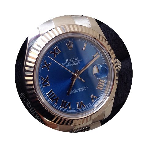Rolex DateJust II Blue Roman...