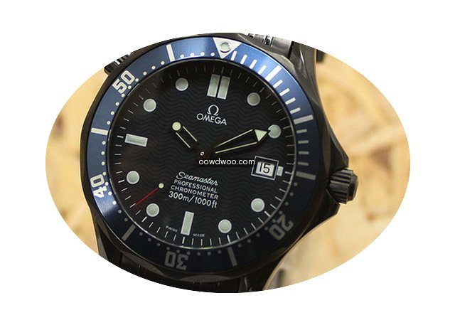 Omega Seamaster DLC Coated...