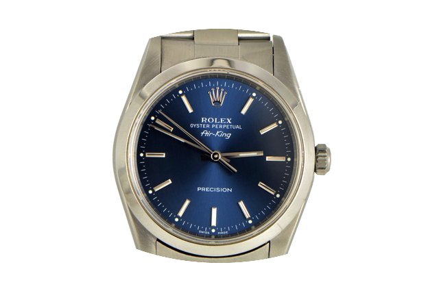 Rolex Air King / Stainless Steel / Blue ...