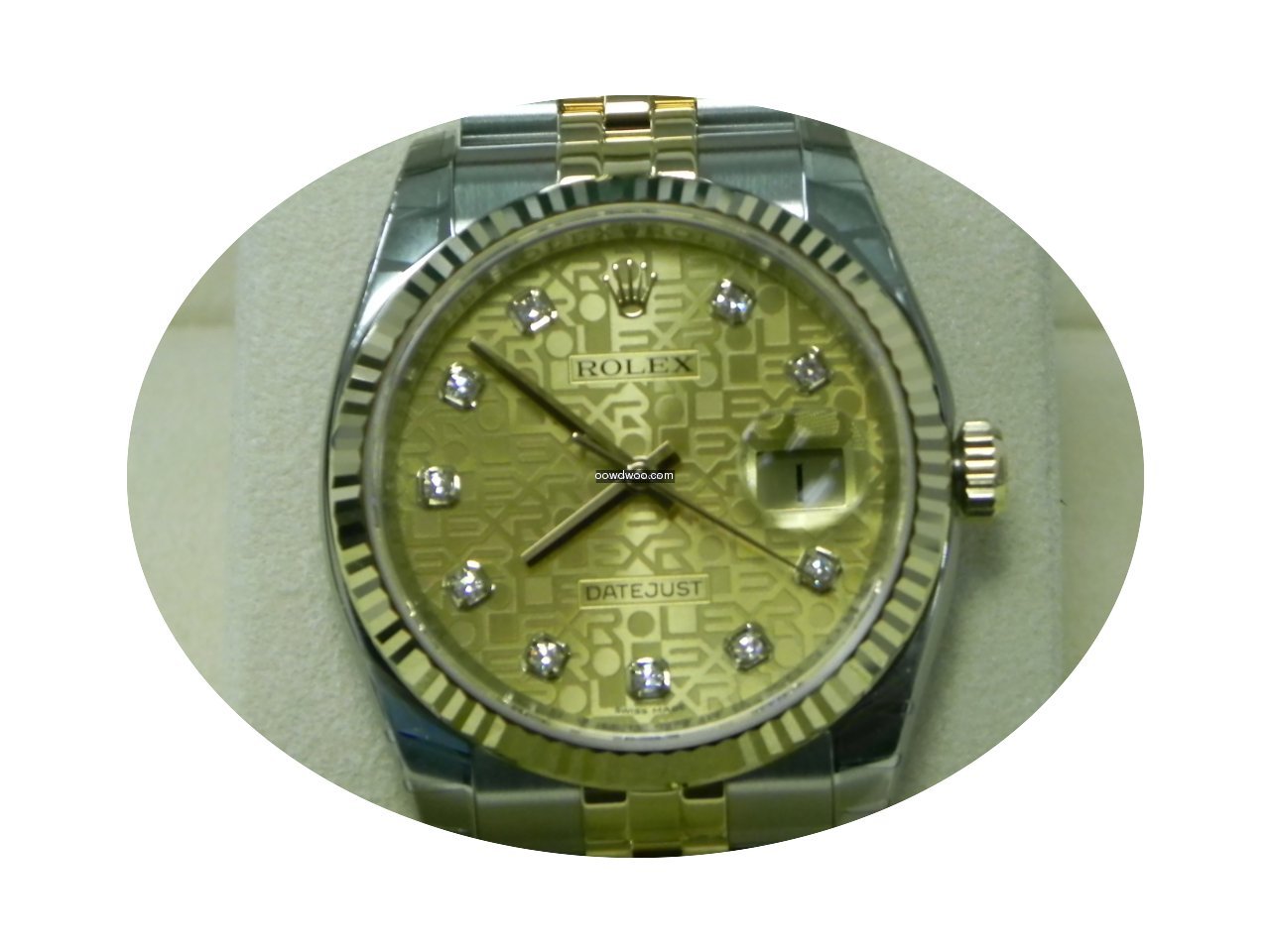 Rolex DATEJUST Champagne Jubilee Diamond...