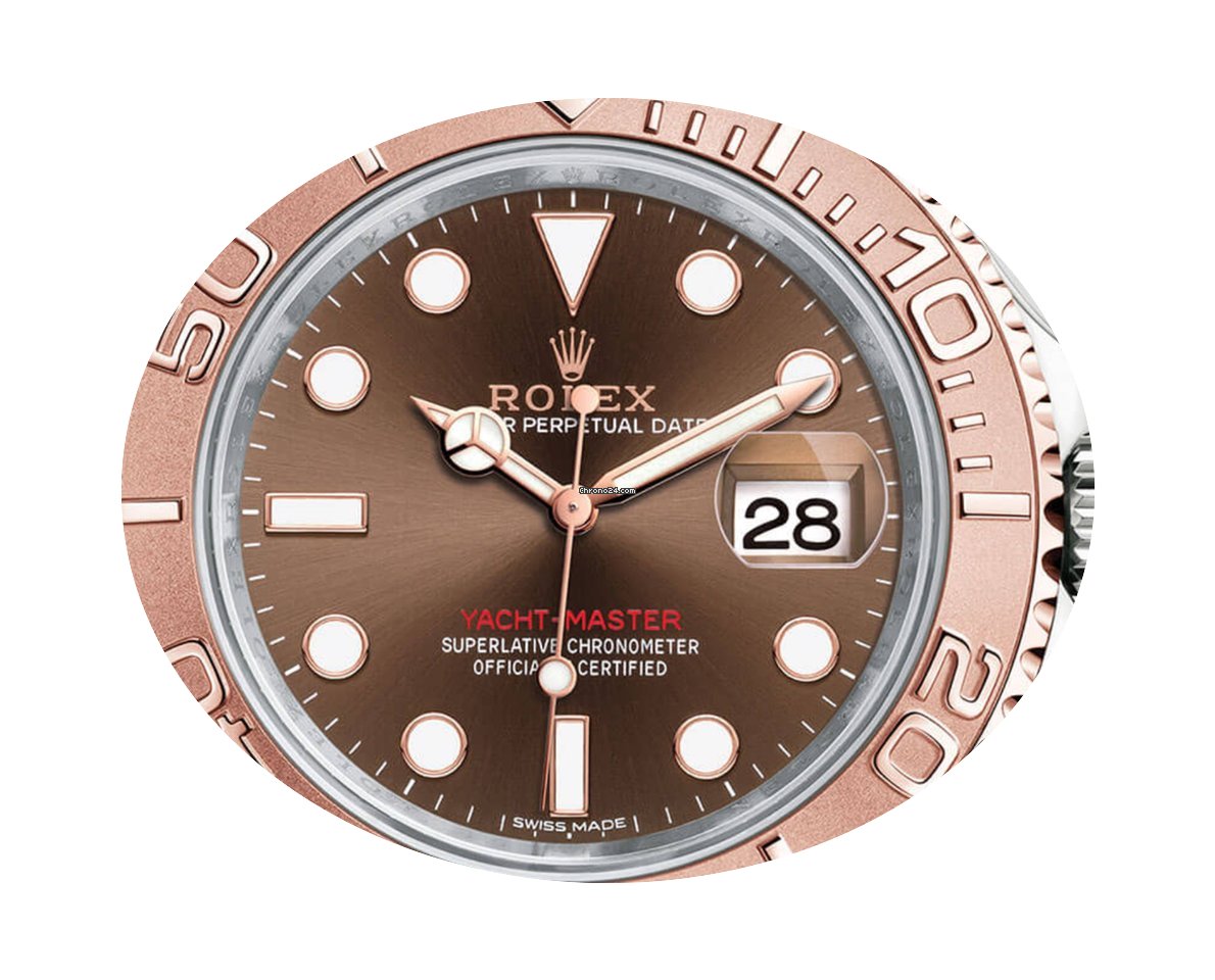 Rolex Yacht-Master Steel Everose Chocola...