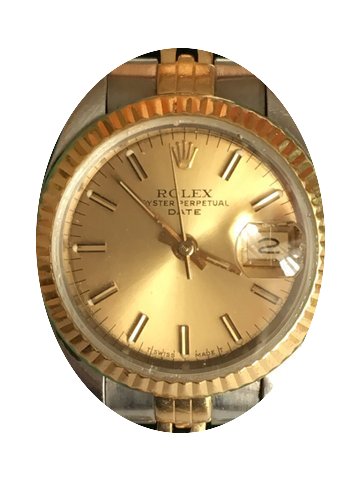 Rolex Date Gold Stahl...
