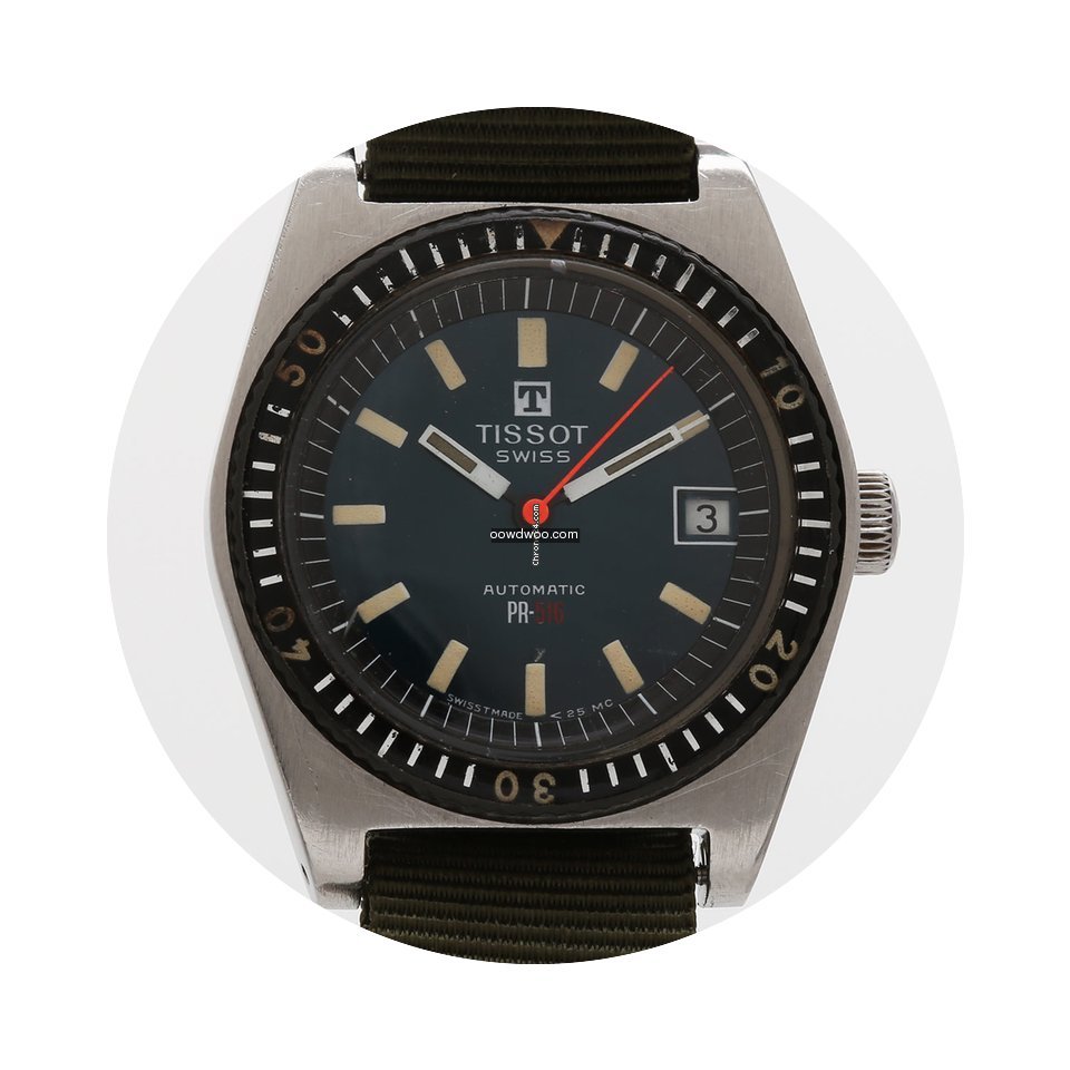 Tissot PR 516 I Bakelit-Lünette...