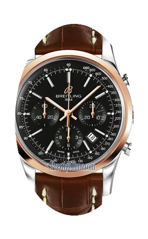Breitling Transocean Chronograph 43mm Me...