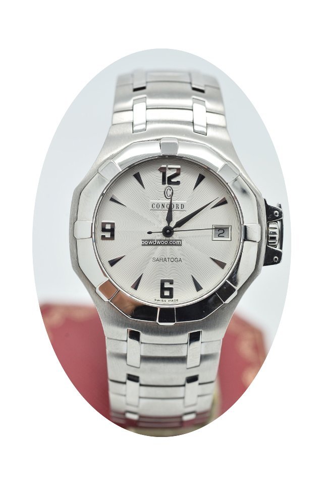 Concord Saratoga Silver / Grey Stainless...