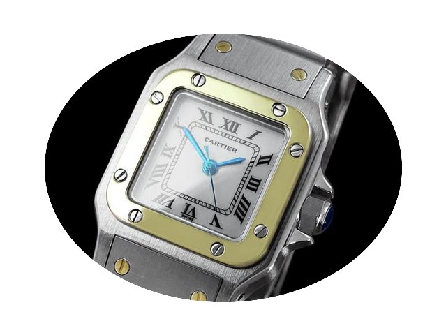 Cartier Ladies Santos Galbee, Automatic ...