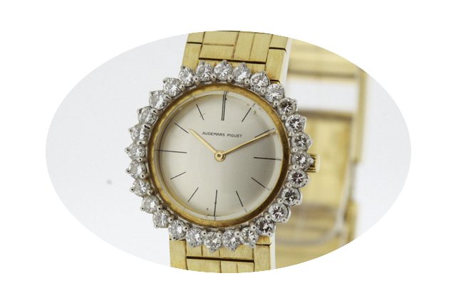 Audemars Piguet solid 18K Yellow Gold La...