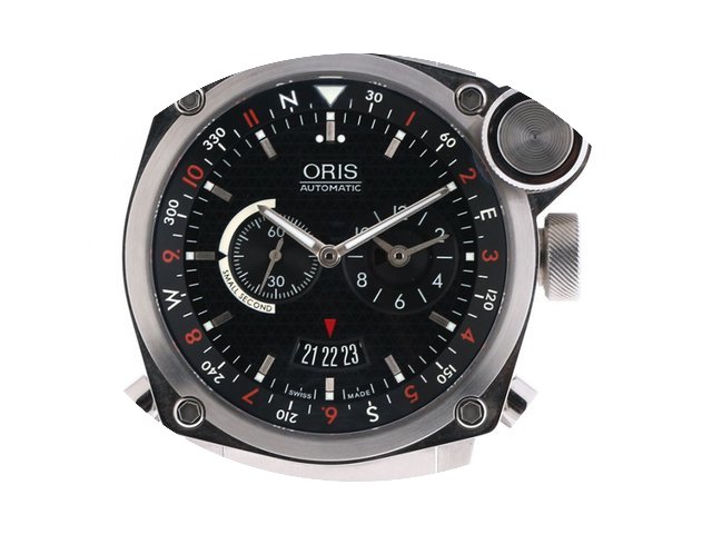 Oris BC4 Flight Timer GMT Stahl Automati...