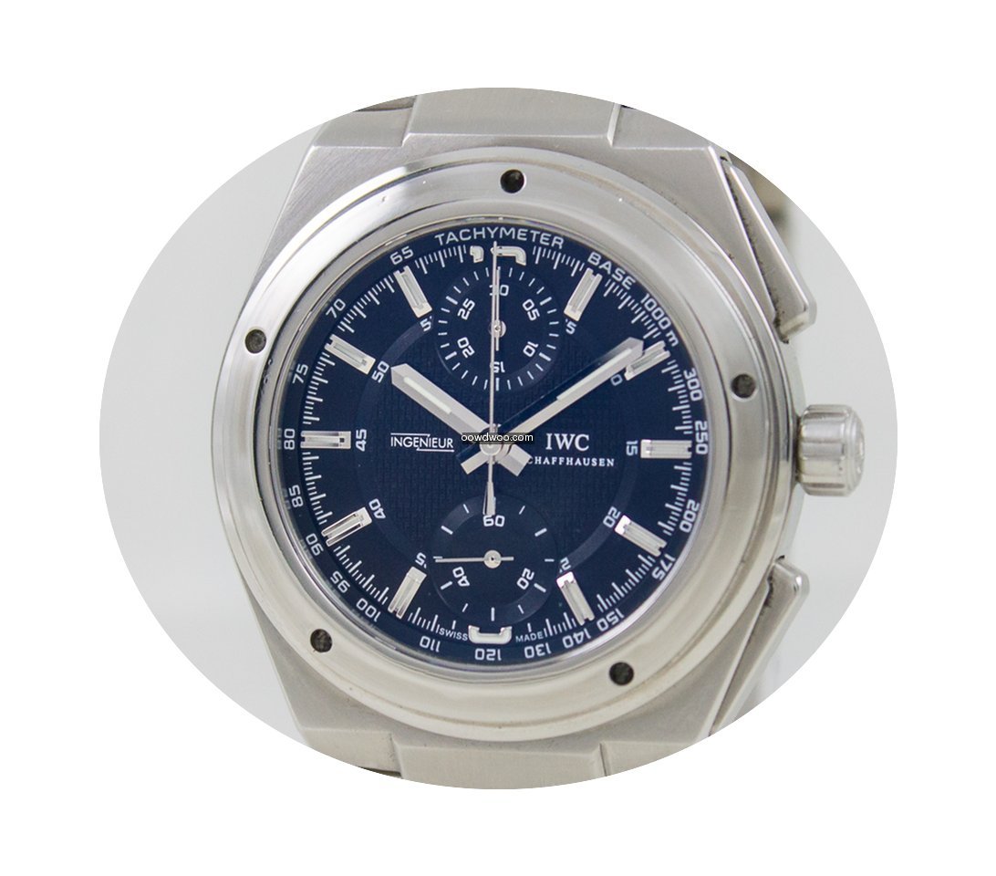 IWC Ingenieur Chronograph Steel Case Ref...