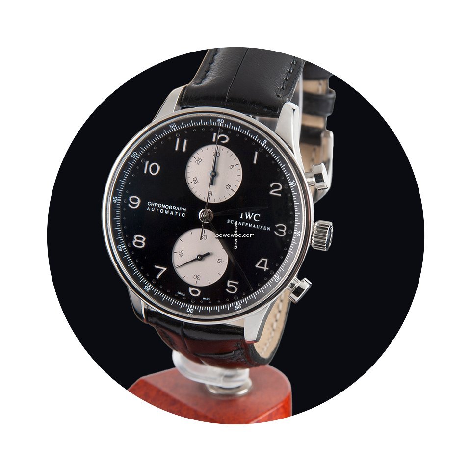 IWC portugieser chrono automatic steel...