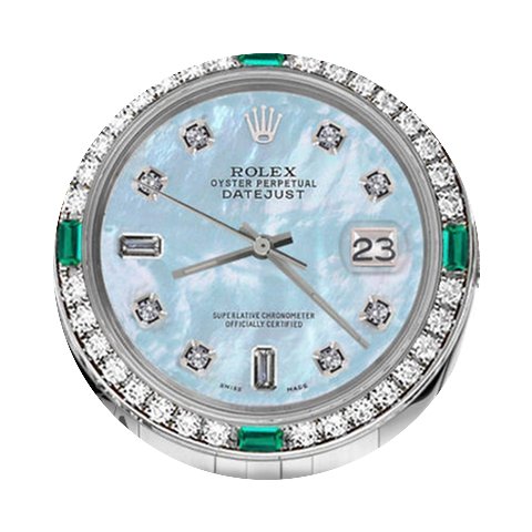 Rolex Ladies Rolex 26mm Datejust Blue Mo...