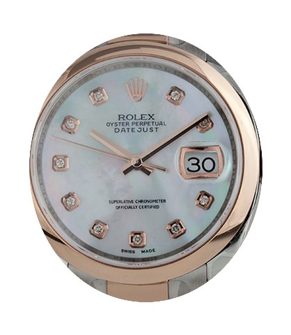 Rolex DateJust 36mm Steel/Rose Gold Moth...