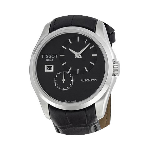 Tissot Couturier Automatic Black Dial Bl...