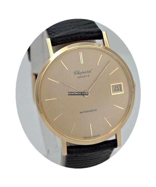 Chopard Mens 18k Yellow Gold Chopard Gen...