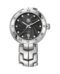 TAG Heuer Link Ladies 29mm Black Dial...